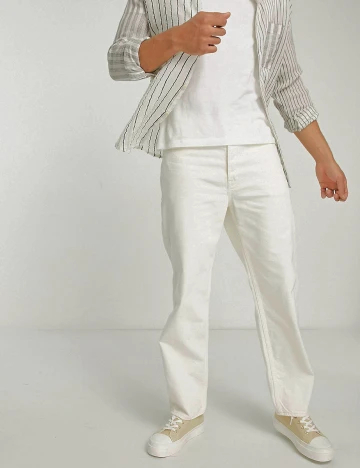 Pantaloni Jack&Jones, ecru