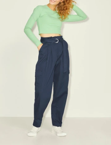 Pantaloni Jack&Jones, bleumarin
