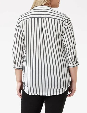 Camasa Vero Moda, alb/negru