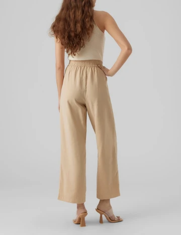 Pantaloni Vero Moda, crem