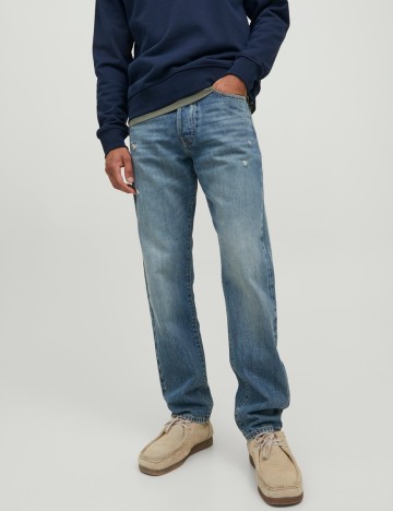 Blugi Royal Denim Division, albastru