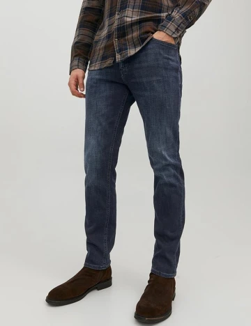 Blugi Jack&Jones, bleumarin inchis
