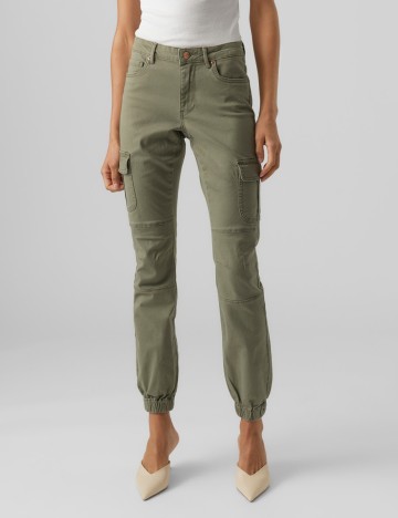 Pantaloni Vero Moda, verde