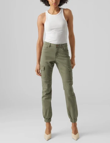 Pantaloni Vero Moda, verde