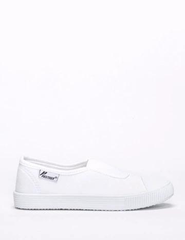 Espadrile Panther, alb