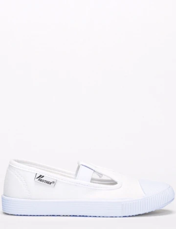 Espadrile Panther, alb