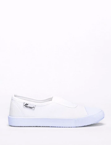 Espadrile Panther, alb