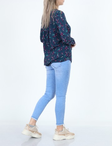 Bluza Fransa, albastru