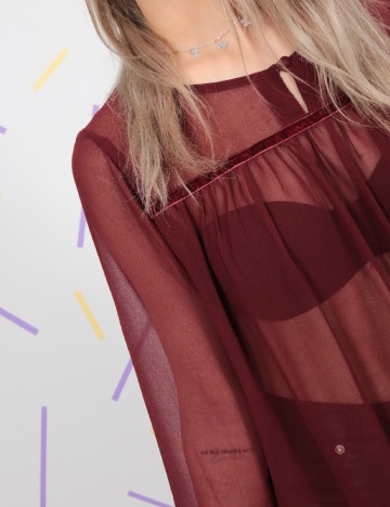 Bluza Bon a Parte, visiniu