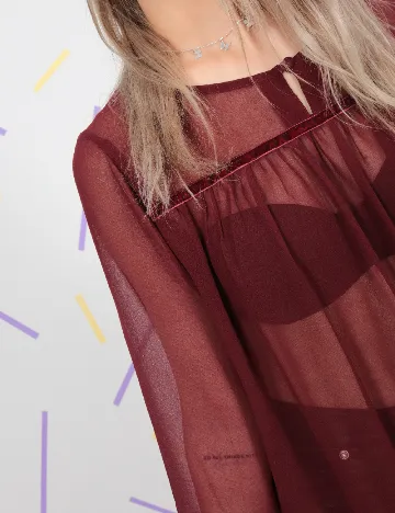 Bluza Bon a Parte, visiniu