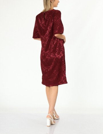 Rochie medie Bon a Parte, visiniu