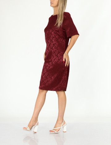 Rochie medie Bon a Parte, visiniu