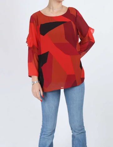 Bluza Fransa, mix culori