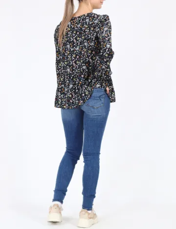 Camasa b.young, negru floral