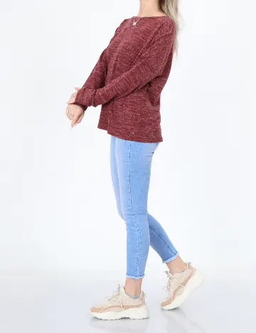 Bluza Oxmo, visiniu