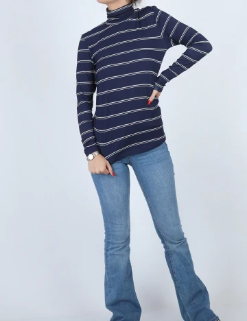 Bluza Fransa, bleumarin