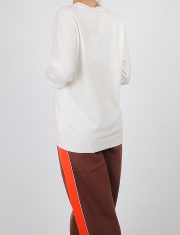 Bluza Fransa, alb