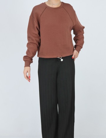 Bluza TheJoggConcept, maro, S