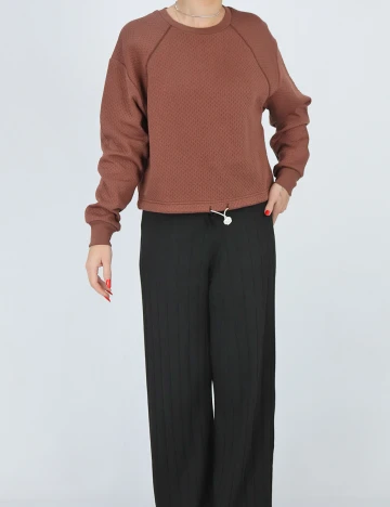 Bluza TheJoggConcept, maro