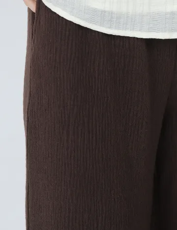 Pantaloni Fransa, maro Maro