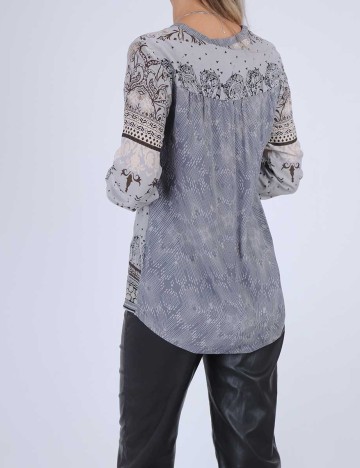 Camasa Cream, gri