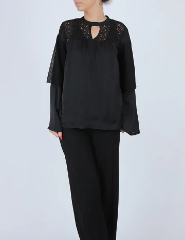 Bluza Kaffe, negru