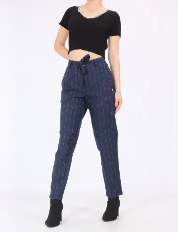 Pantaloni Dranella, bleumarin