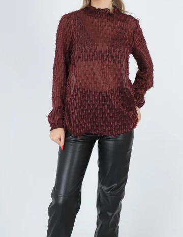 Bluza Dranella, visiniu