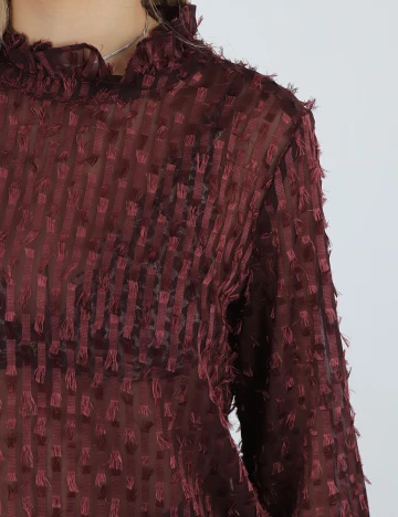 Bluza Dranella, visiniu