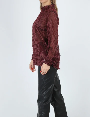 Bluza Dranella, visiniu