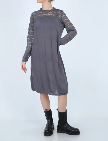 Rochie scurta b.young, gri