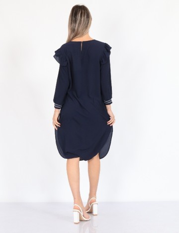 Rochie medie Kaffe, bleumarin