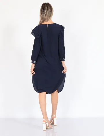 Rochie medie Kaffe, bleumarin