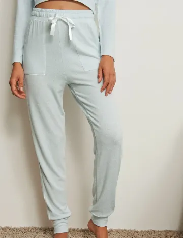 Pantaloni NA-KD, bleu