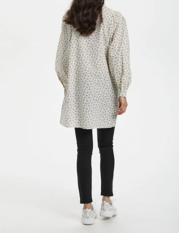 Rochie scurta Kaffe, ecru