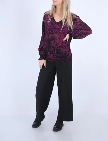 Bluza Kaffe, pruna