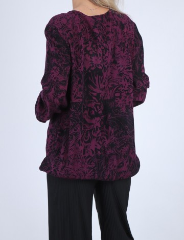 Bluza Kaffe, pruna