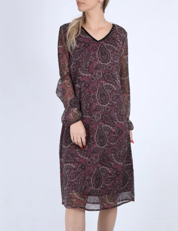 Rochie scurta Bon a Parte, pruna