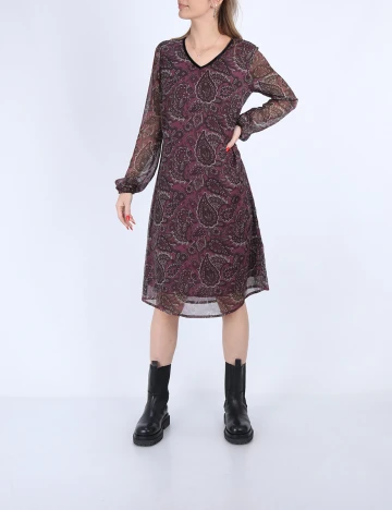 Rochie scurta Bon a Parte, pruna