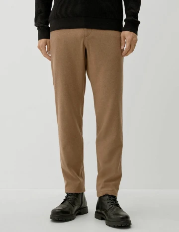 Pantaloni s.Oliver, maro