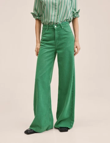 Blugi Mango, verde