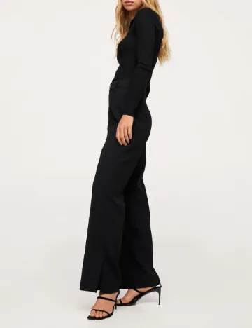 Pantaloni Mango, negru