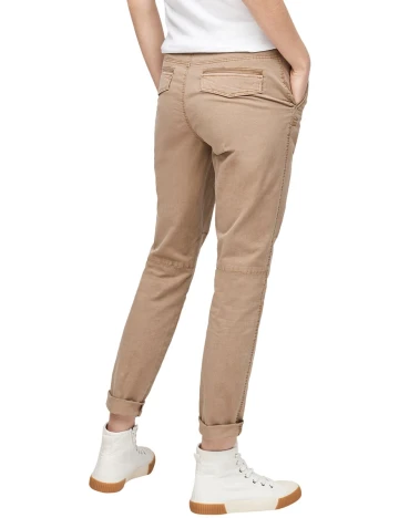 Pantaloni s.Oliver, maro