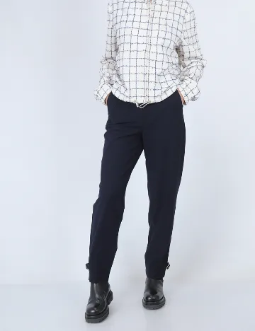 Pantaloni Comma, bleumarin Albastru