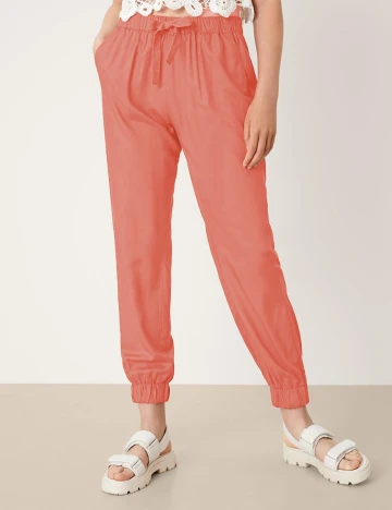 Pantaloni Q/S, somon