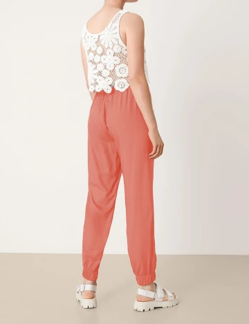 Pantaloni Q/S, somon