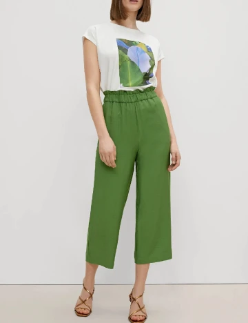 Pantaloni Comma, verde