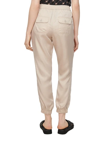 Pantaloni s.Oliver, crem