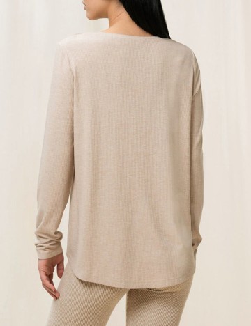 Bluza de pijama Triumph, crem