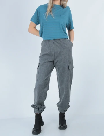 Pantaloni Q/S, gri